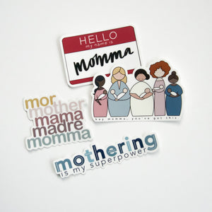 mor, mother, mama, madre, momma sticker